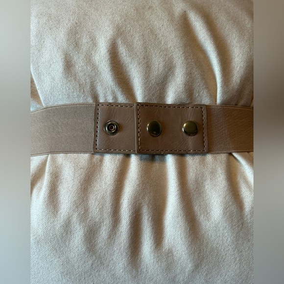 Faux leather tie belt - Picture 4 of 7